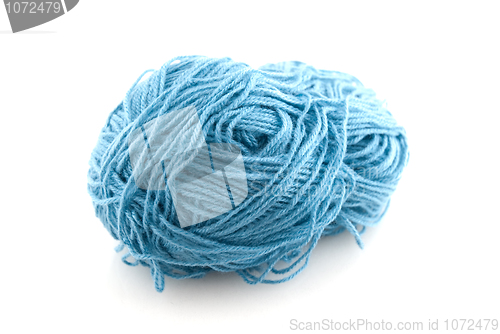 Image of Blue  knitting wool