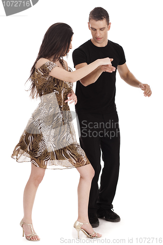 Image of couple  Dancing together