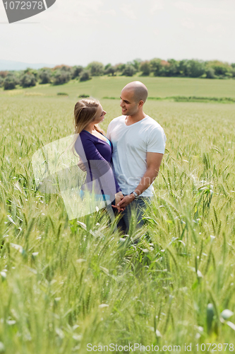 Image of Young happy attractive couple