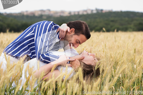 Image of lovers enjoying their good time