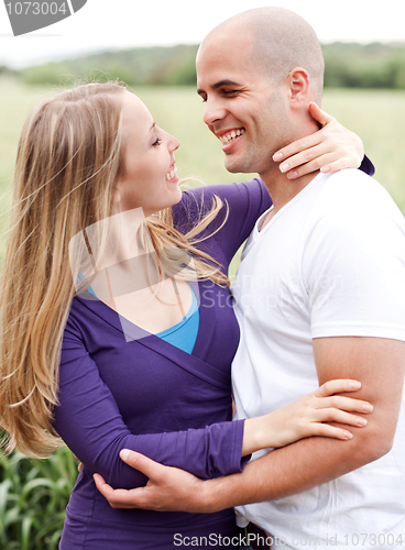 Image of Young couple in love