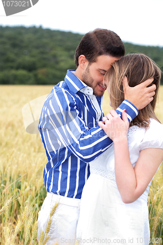 Image of beautiful picture of couple in love