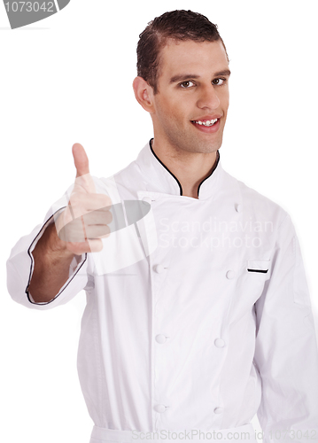 Image of Young Chief Showing thumbs up