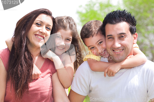 Image of Happy family of four