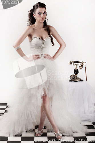 Image of Bride posing