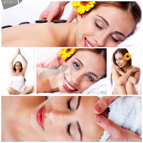 Image of women in spa treatment