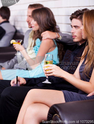 Image of group of people at party