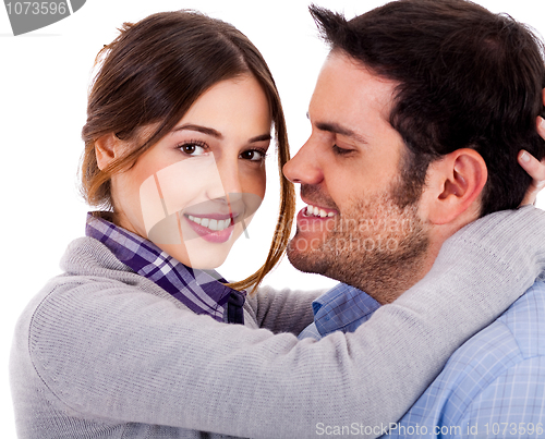 Image of Flirting couple