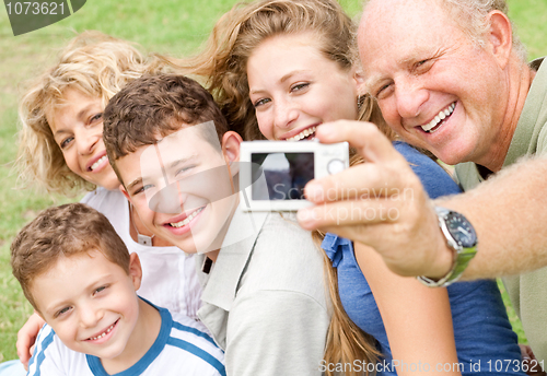 Image of Portrait of extended family