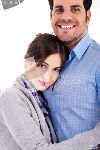 Image of couple hugging each other