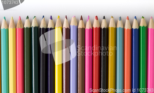 Image of Set of colour pencils