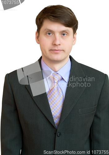 Image of Businessman in a shirt, tie and jacket