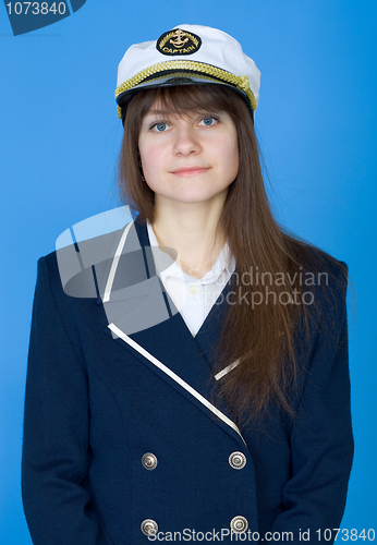 Image of Portrait of the girl - captain