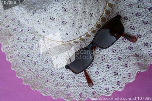 Image of Hat and glasses