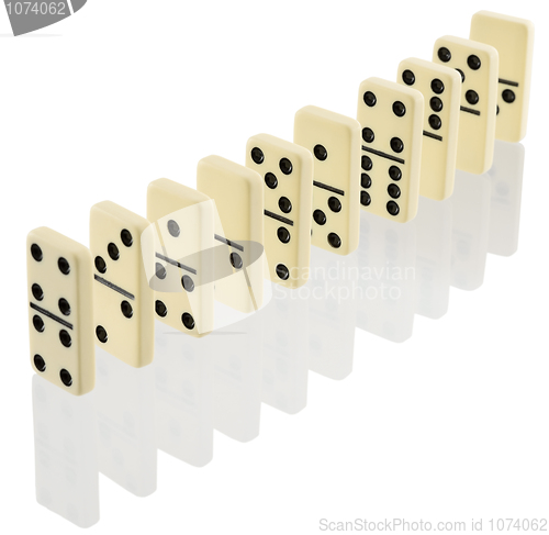 Image of Bones of dominoes