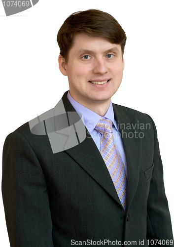 Image of Businessman in a shirt, tie and jacket