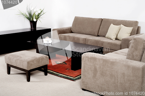 Image of Living-room with the modern furniture