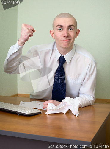 Image of Emotional manager at office