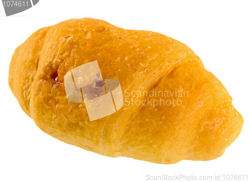 Image of The sweet croissant on white background