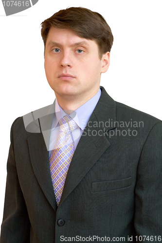 Image of Businessman in a shirt, tie and jacket