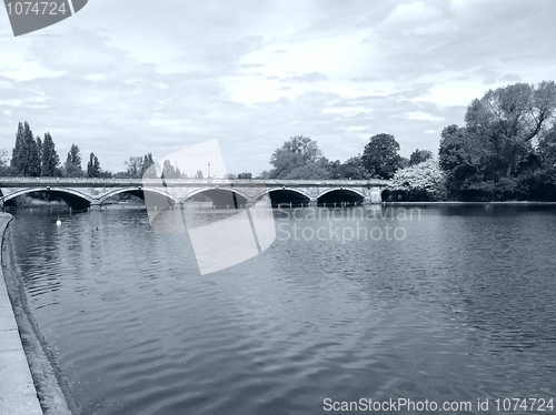 Image of Serpentine lake, London