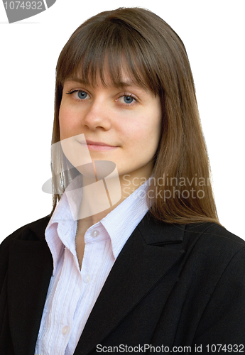 Image of Portrait of the beautiful business girl