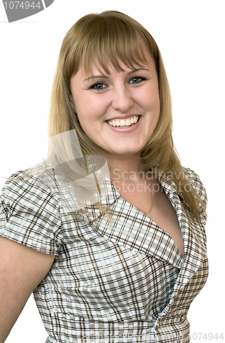 Image of Portrait of the beautiful business girl