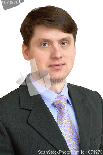 Image of Businessman in a shirt, tie and jacket