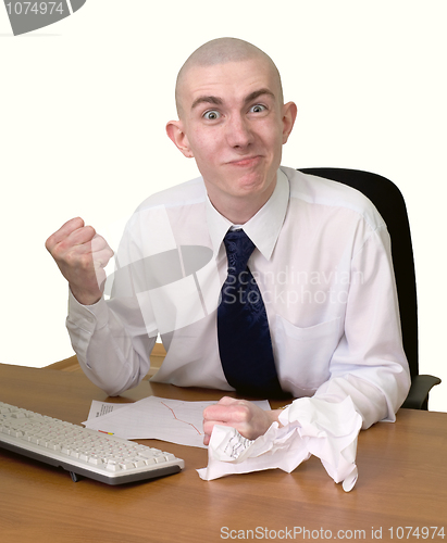 Image of Emotional manager at office