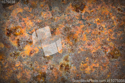 Image of Grunge rusty metal background