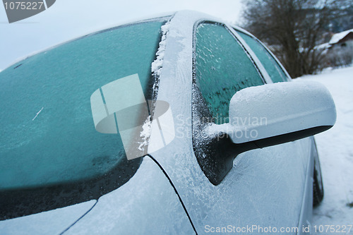 Image of Frozen car