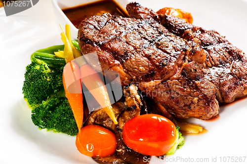 Image of grilled ribeye steak