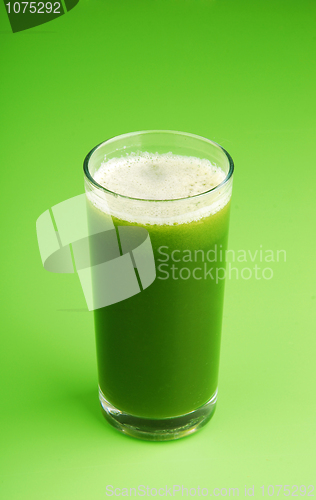 Image of Green vegetable smoothie 