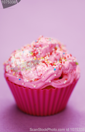 Image of Pink cupcake 