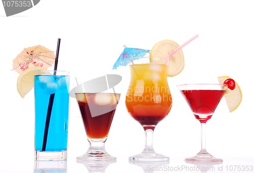 Image of Colorful cocktails 