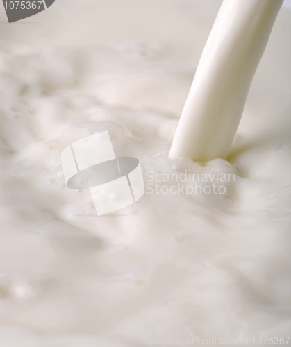 Image of pouring milk
