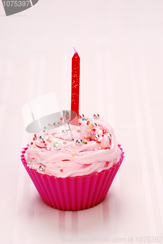 Image of Pink cupcake 