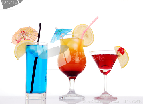 Image of Colorful cocktails 