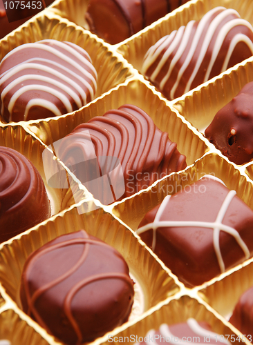 Image of chocolate bon bons