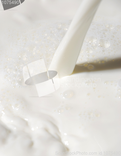 Image of Pouring milk