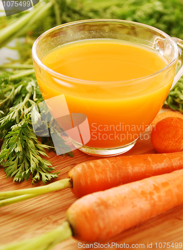 Image of Fresh carrot juice 