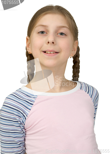 Image of Proud teenager girl