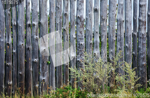 Image of Wooden rural fence