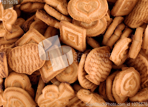 Image of Sweet baking edible ornamental background