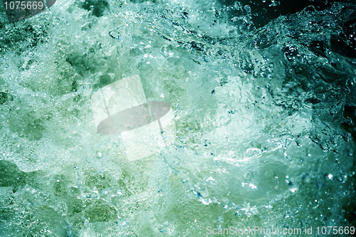 Image of Abstract background from raging water