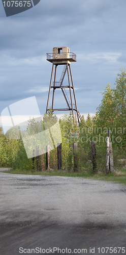 Image of The ancient sentry prison tower