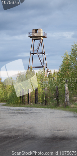 Image of The ancient sentry prison tower