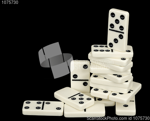 Image of Heap from domino bones