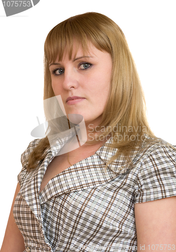 Image of Portrait of the beautiful business girl