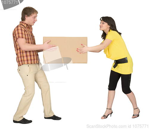 Image of Guy and the girl divide big box